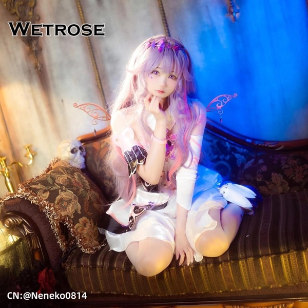 [Wetrose] In Stock Koseki Bijou Biboo Hololive EN Vtuber Cosplay Costume Wig Full Set