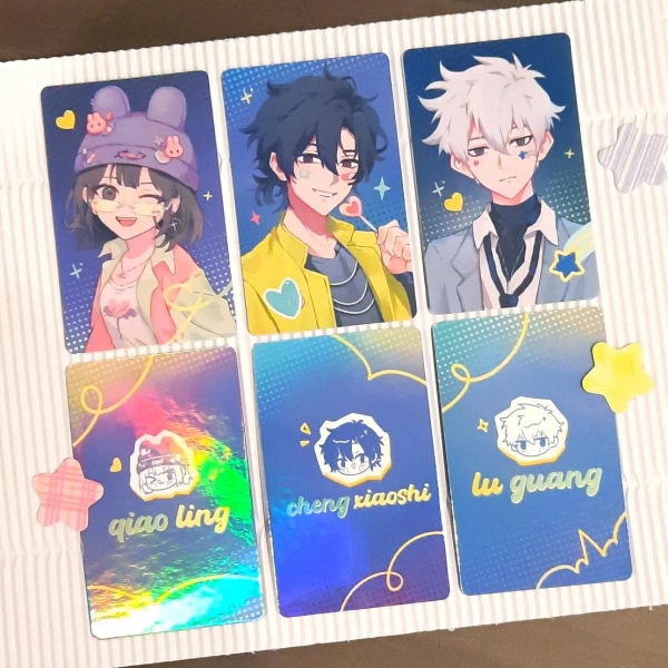 Link Click Holographic Photocards
