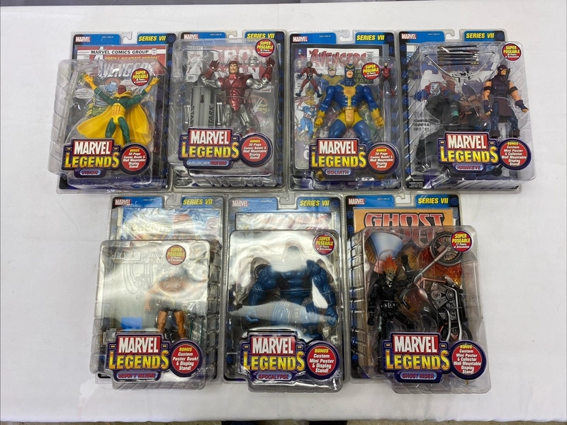 MARVEL LEGENDS Toy Biz 2005 Series VII - Complete Set Of 7 Figures New In Box!