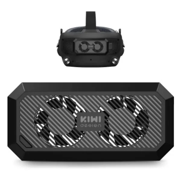 KIWI design USB Radiator Fan Accessories for Valve Index, Cooling Heat for VR Headset in VR Gaming and extend the Lifetime of Valve Index.