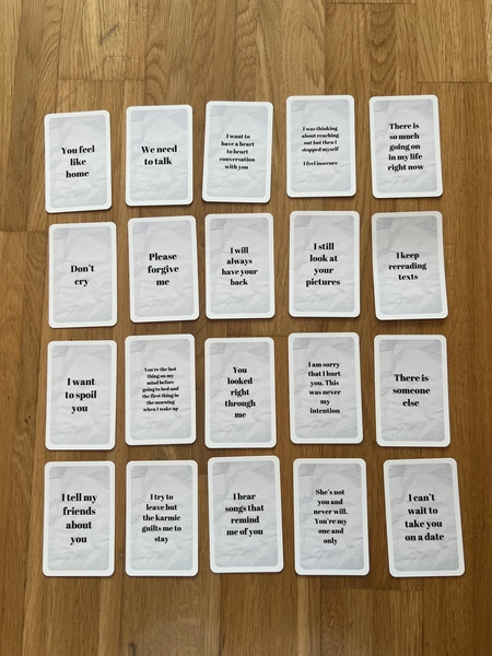 Unsent Messages Oracle Deck (110 Cards), Love Oracle Deck, Oracle Cards, Tarot Cards, Tarot Deck, Tarot Love, Tarot Deck With Meaning