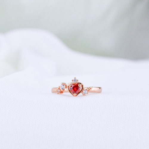 Red Crystal Ring | Classic