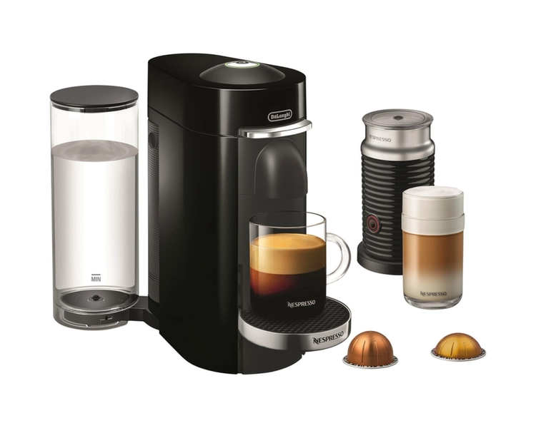 Nespresso Vertuo Plus Deluxe Coffee & Espresso Machine with Aerocinno