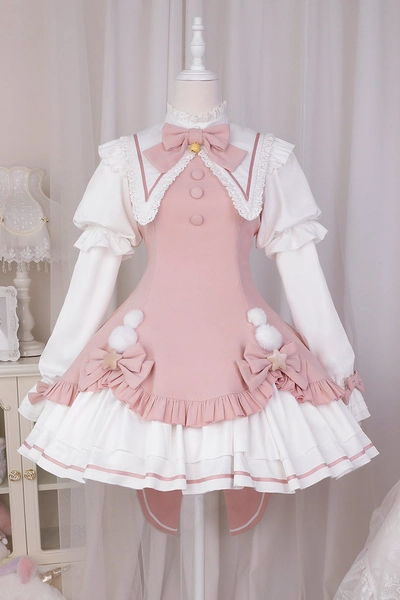 Magical Girl's Sweet Lolita OP Dress