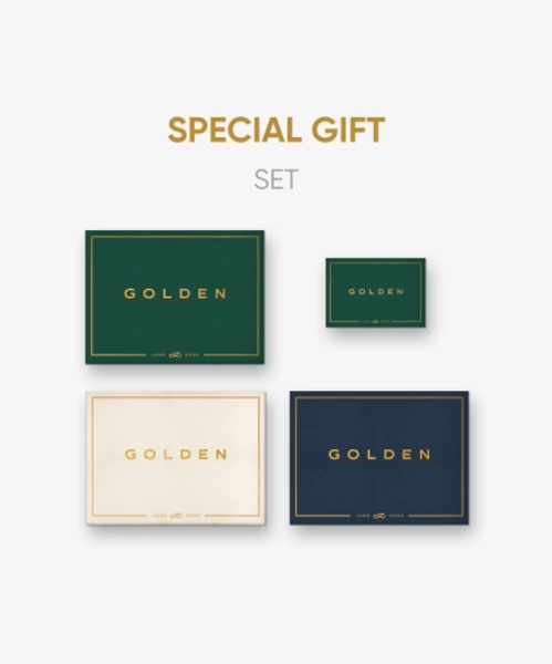 Jungkook (BTS) 'Golden' Special Gift (Set) + Weverse (Set)