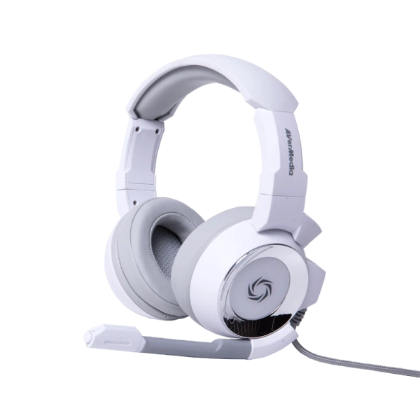 AVerMedia SonicWave GH335, 3.5mm Input Gaming Headset - White