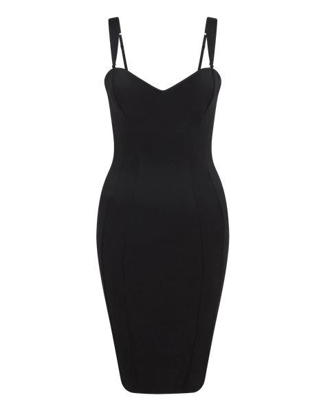 Arina Midi Dress in Black | By Agent Provocateur