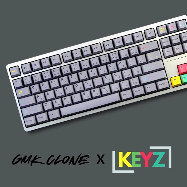 GMK Clone x KEYZ Dualshot - PBT 129 Keys Double Shot Cherry Profile