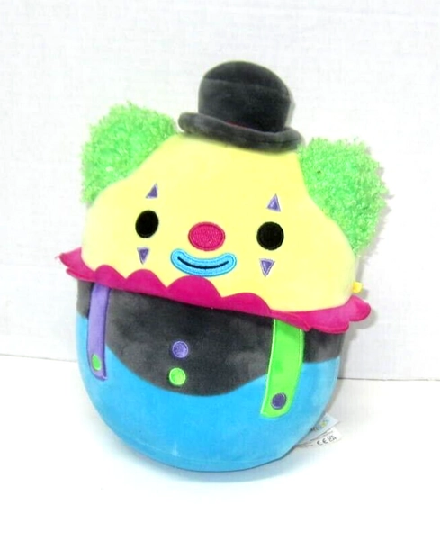 Resul the Clown w/Bowler Hat 2023 Blacklight Squad Squishmallows 8” Plush