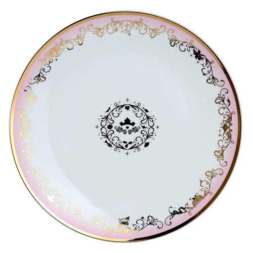 Disney Princess 16" Porcelain Serving Platter with Gold Detail