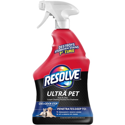 Resolve Ultra Pet Stain & Odor Remover Spray, 32oz - 32 Ounce (Pack of 1) Stain Remover