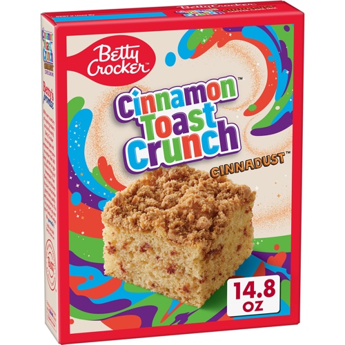Betty Crocker Cinnamon Toast Crunch Coffee Cake Mix, 14.8 oz Box - Cinnamon Toast Crunch Coffee Cake