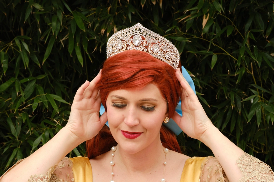 Anastasia's "Once Upon a December" Crown. KOKOSHNIK TIARA Version 3