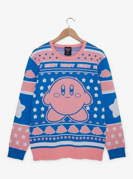 Nintendo Kirby Stars Patterned Sweater - BoxLunch Exclusive | BoxLunch