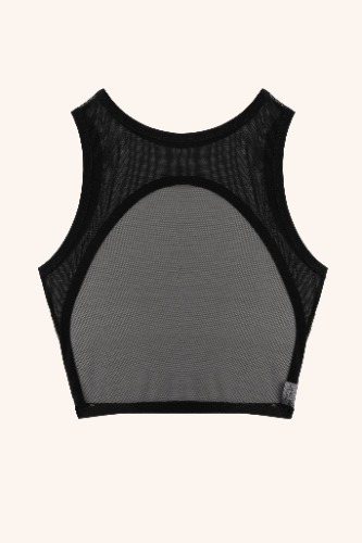 Andy crop top | 2 (M-L) / Black