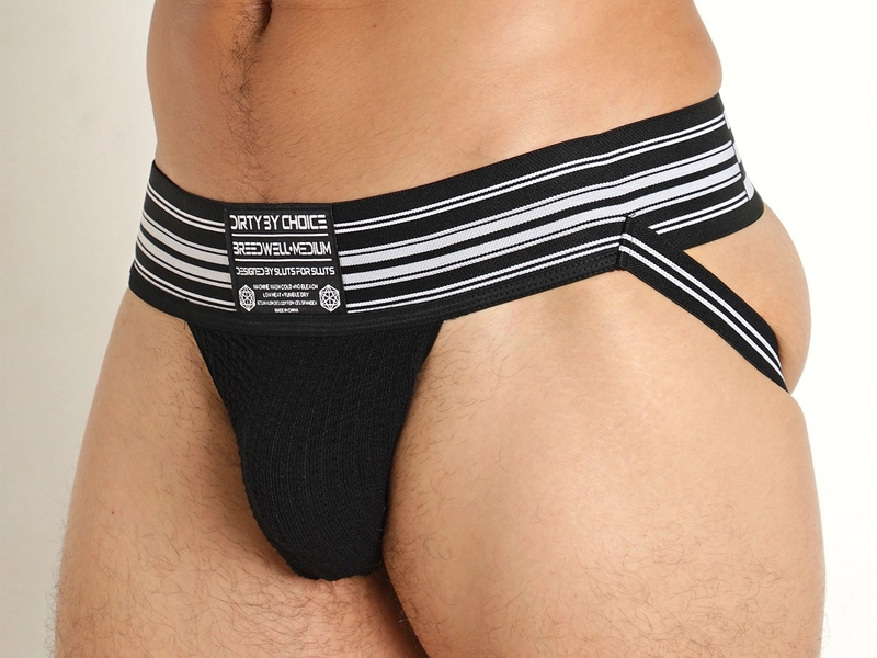 Breedwell Cumdump Jockstrap Black