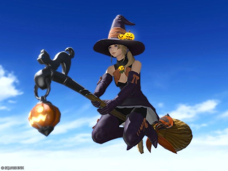 Mount: Witch's Broom (Single Character) | FINAL FANTASY XIV Online