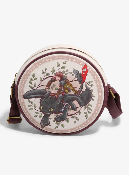 Loungefly How To Train Your Dragon Toothless & Hiccup Crossbody Bag
