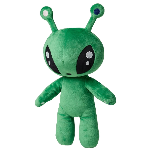 AFTONSPARV soft toy, alien/green, 13" - IKEA