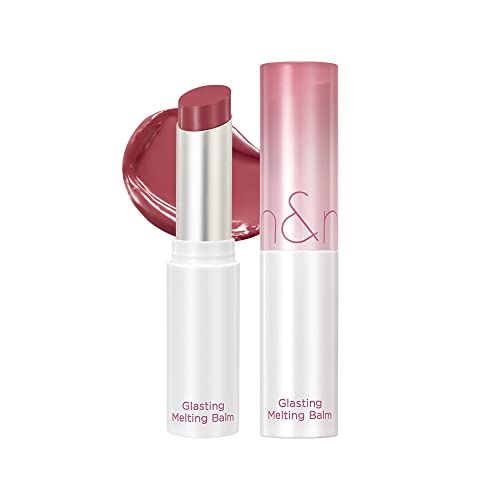 rom&nd Glasting Melting Balm 3.5g., 07 MAUVE WHIP, Glossy, Plumping Lips, Moisture, Translucent, Water Bomb, High Pigmented, Vegan - 07 MAUVE WHIP