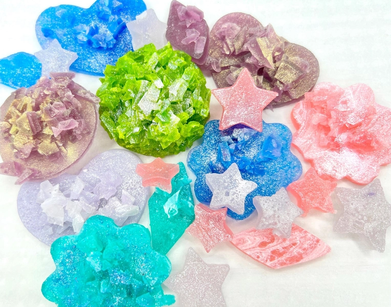 Gems Handmade Kohakutou Candy: Gummy Candy, Edible Crystal, Edible Gem, Crystal Candy, Multiple Flavors, ASMR Candy, gluten free candy 12 oz