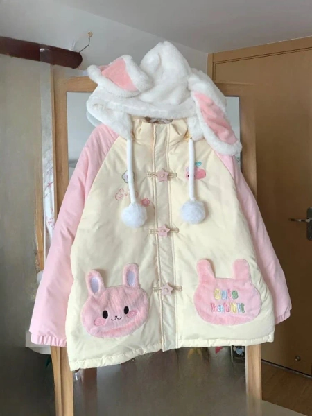 Kawaii Baby Bun Windbreaker Jacket
