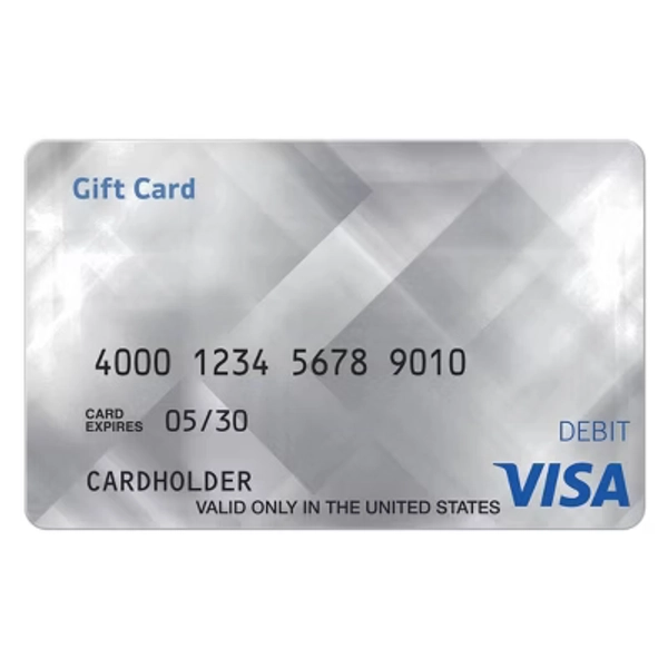 Visa Prepaid Card - $100 + $6 Fee