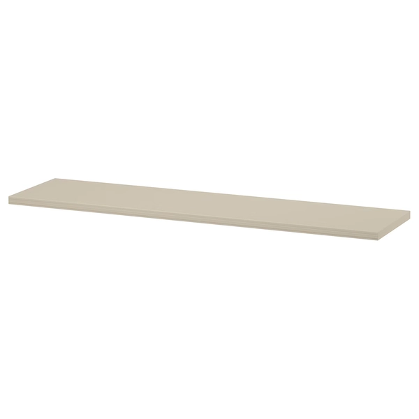 BERGSHULT hyllplan, gråbeige, 120x30 cm - IKEA