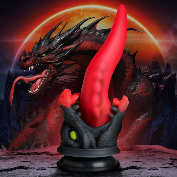 Dragon Roar Silicone Dildo - Creature Cocks