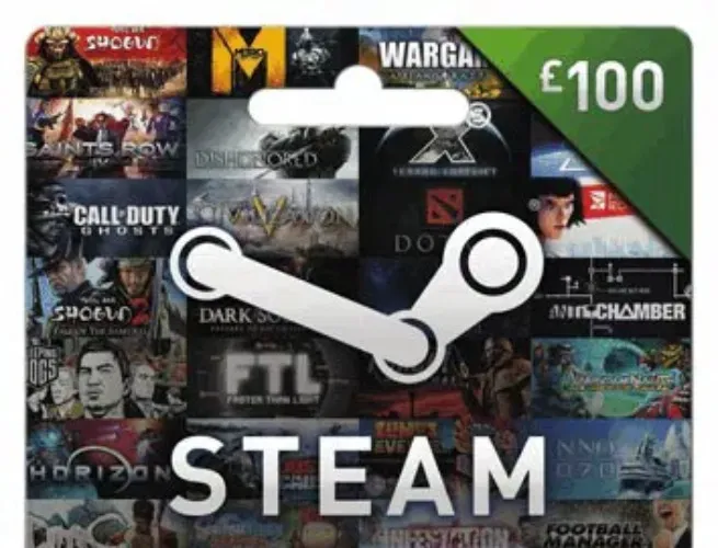 Steam gift card £100