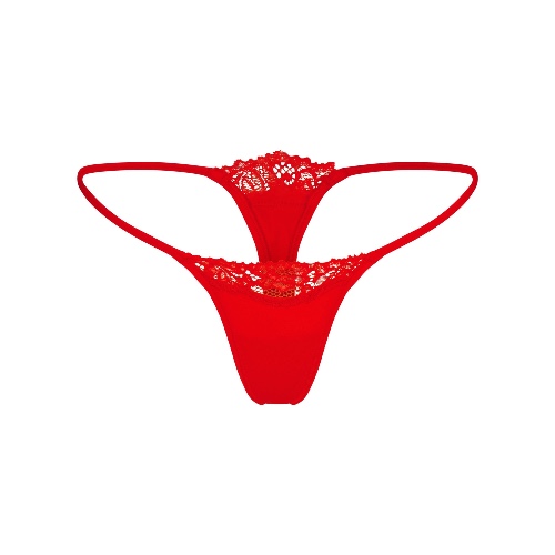 Skims LACE STRING THONG | CAYENNE | XXS