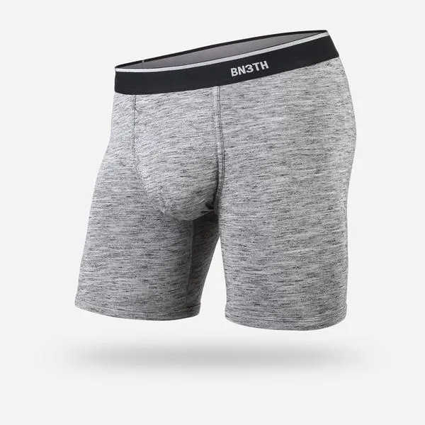 CLASSIC BOXER BRIEF: HEATHER CHARCOAL