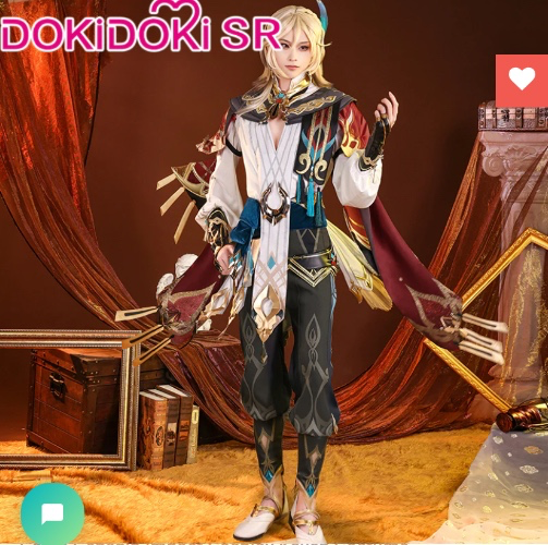 【XL/2XL/3XL Ready For Ship】【Size S-3XL 】DokiDoki-SR Game Genshin Impact Cosplay Kaveh Costume | XL