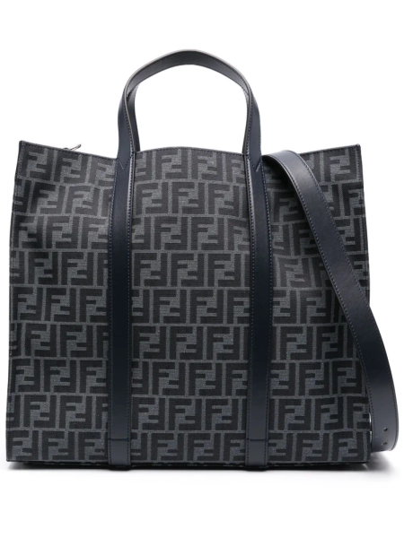 FF jacquard tote bag