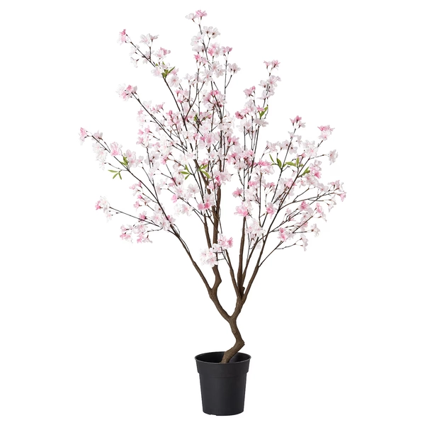FEJKA Plante artificielle - intérieur/extérieur fleur de cerisier 19 cm