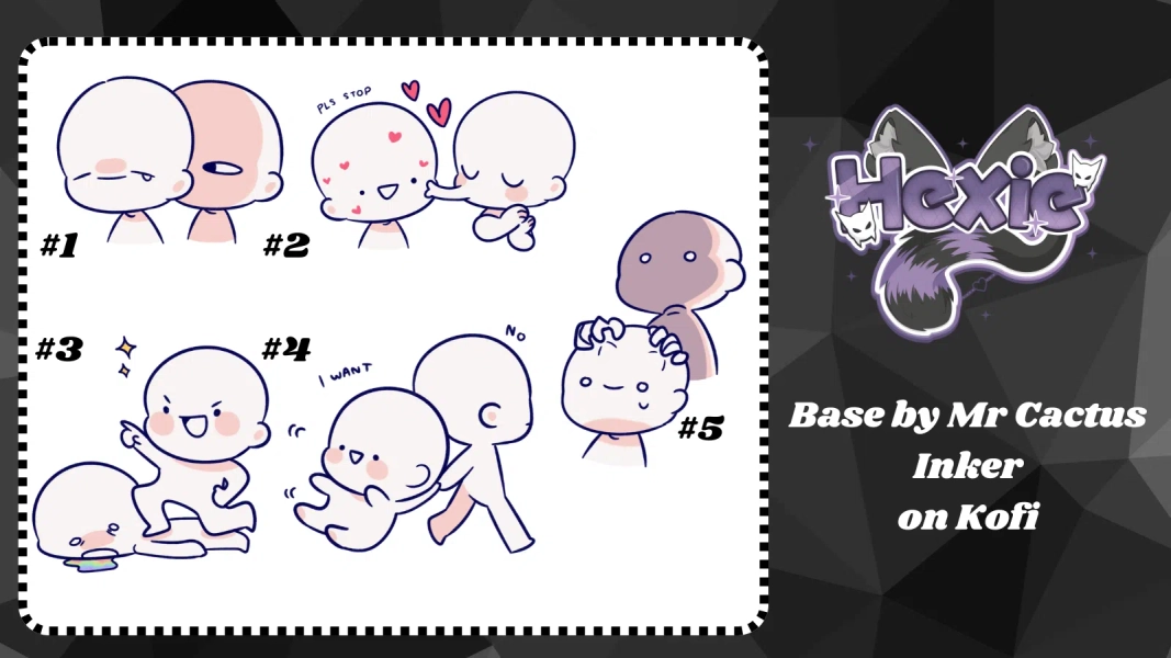 YCH Chaotic Duos V2 by Hexie (@xxHexie)