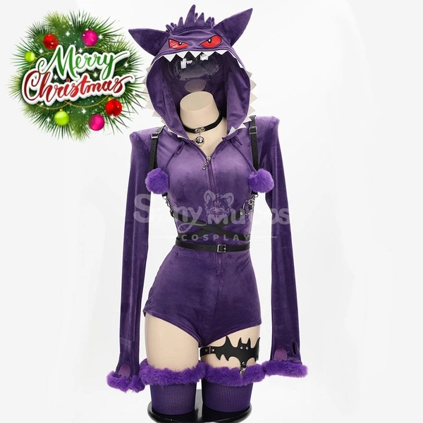 Game Pokemon Scarlet and Violet Cosplay Gengar Cosplay Costume