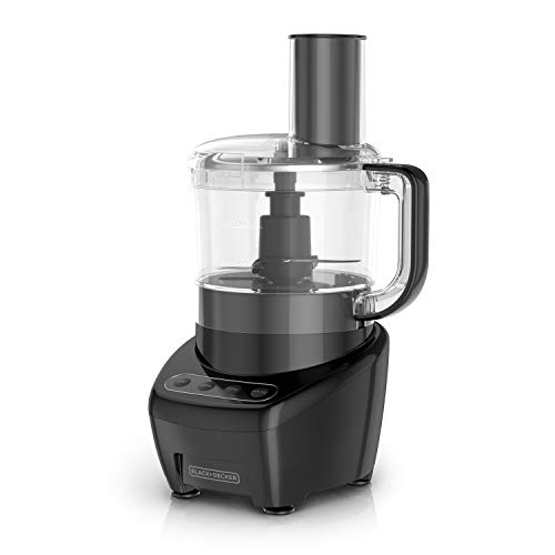 BLACK+DECKER 3-in-1 8-Cup Food Processor, Mutlifunctional and Dishwasher Safe, Black 450W, FP4200BC - Processor