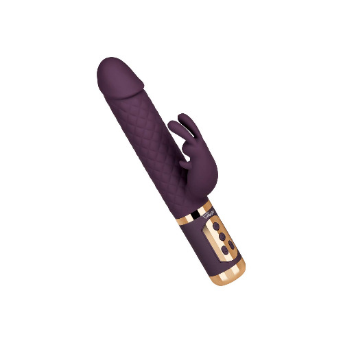 Luxuriöser Perlenvibrator mit Rautenmuster, 23,5cm