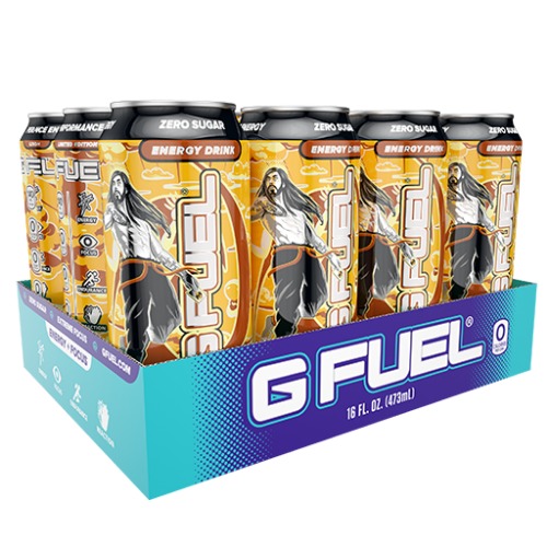 12-Pack G FUEL 16 oz Energy Cans - Divine Peach 12-Pack Cans