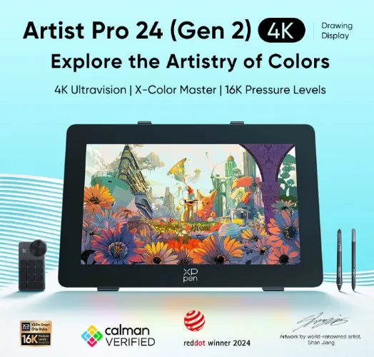 Artist Pro 24 (Gen2) | XP-Pen UK official store