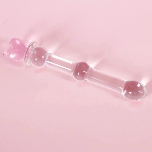 Soul Snatch | Toys: Glass Fairy Wand of Pleasure - Heart Medium [Dual Use]
