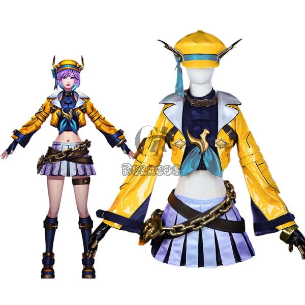 LOL Soul Fighter Lux Cosplay Costume