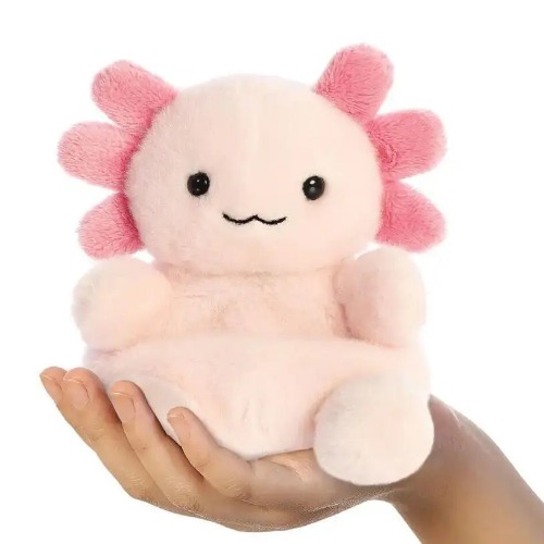 Mia - Premium Pink Axolotl Plush Toys - 1 / To be customized