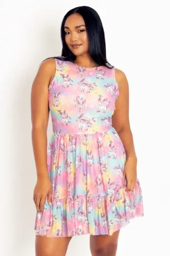 BlackMilk Sylveon Bow Back Dress