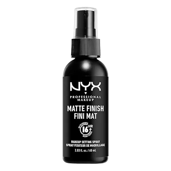 NYX PROFESSIONAL MAKEUP Makeup Setting Spray - Matte Finish, Long-Lasting Vegan Formula (Packaging May Vary)