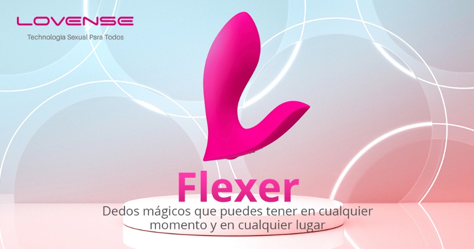 Lovense® Flexer: Remote control Vibrator