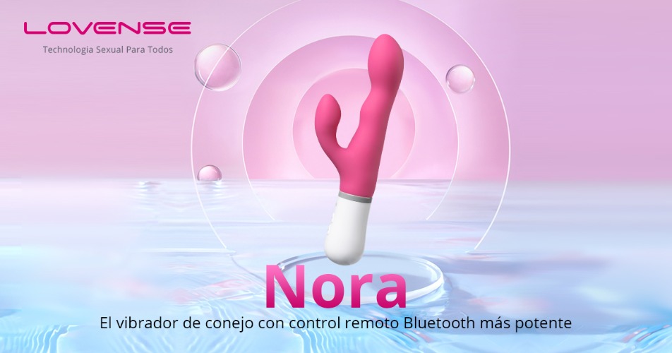Lovense® Nora: Remote Control Bunny Vibrator (Can be paired with "Max 2")