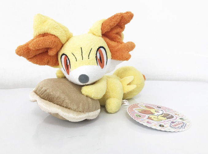 Pokemon Center Original Plush Doll Poke Palre Fennekin (Fokko) 4521329167435