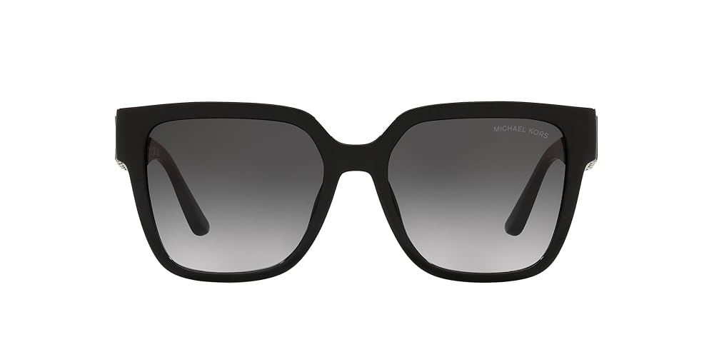 Michael Kors Mk2170u Karlie Universal Fit Rectangular Sunglasses - Black/Dark Grey Gradient - 54 Millimeters